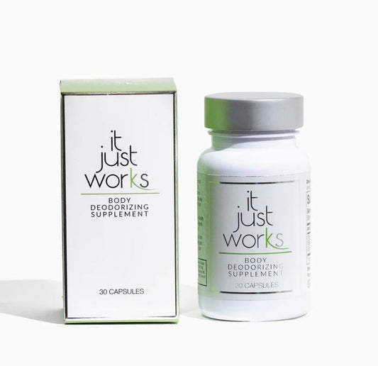 It Just Works Natural Deodorant Supplement for Complete Body Freshness & Wellness - Body Care - Deodorizing Supplement-Comfort