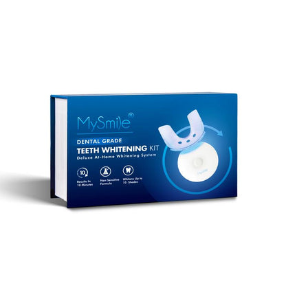 MySmile Original Teeth Whitening Kit with 5x LED Light w/ 18% CP Mothers Day Gift