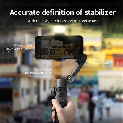 Handheld 3 Axis Foldable Anti-shaking Shooting Stand (1 Piece), Rotating Automatic Face & Figure Tracking Stabilizer For Live Short Video