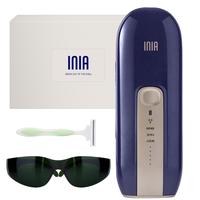 INIA IPL At-Home Laser Hair Removal Device, Hair Root Elimination, INIA FOND 16.5J Energy, Custom Modes, Unlimited flashes, FDA Cleared, 1 Y
