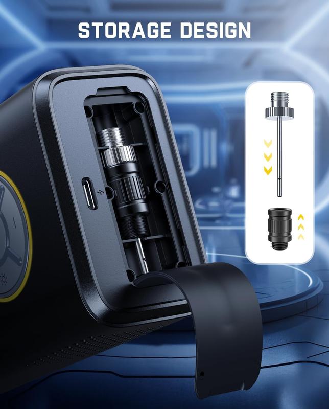 FANTTIK X9 Pro Portable Tire Inflator - Smart ON/OFF Hose Design