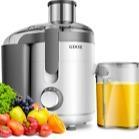 [Best Seller] Juicer Machines with Titanium Enhanced Cut Disc, Dual Speeds Centrifugal Extractor Machines with Optional 2.5"/3” Feed Chute, for Fruits and Veggies, Anti-Drip, Includes Cleaning Brush, BPA-Free