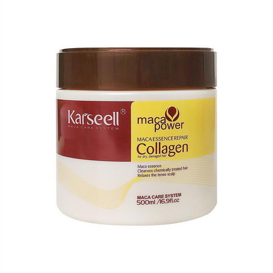 Karseell Moisturize Maca Hair collagen Conditioner Hair care Repair Restore [16.90 oz 500ml] Haircare Shampoo Moisturizing
